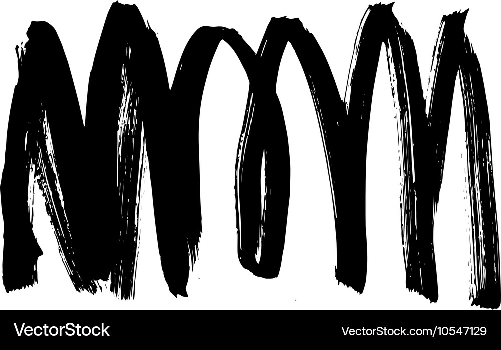 Hand-drawn ink collection Vector Image