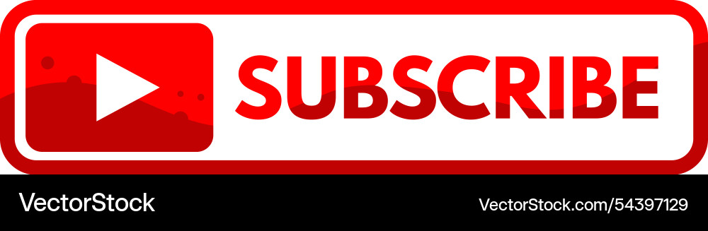 Subscribe button - simple Vector Image