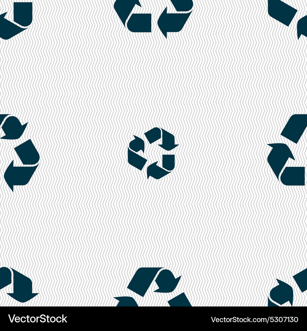 Processing icon sign seamless pattern Vector Image