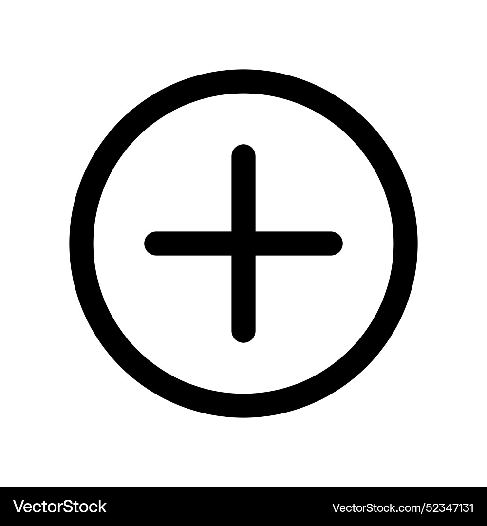 Add new icon design in filled and outlined style Add new icon design in filled and outlined style Vector Image