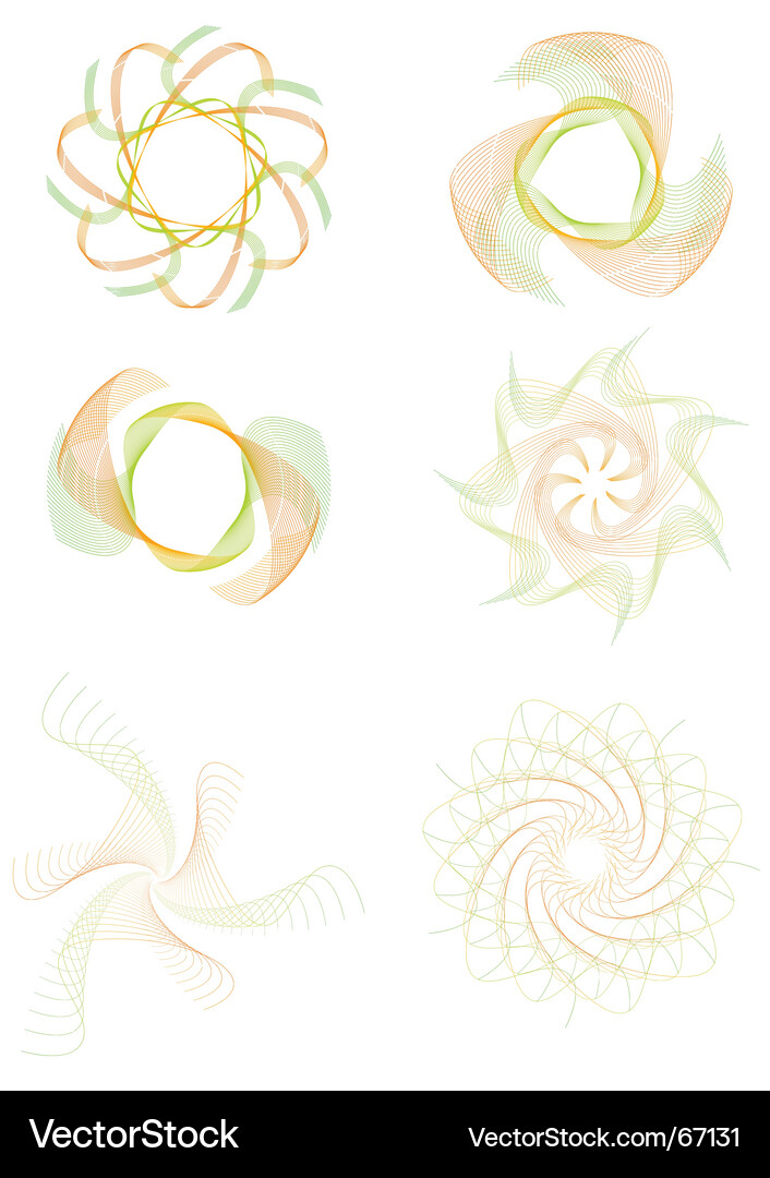 Design elements Vector Image