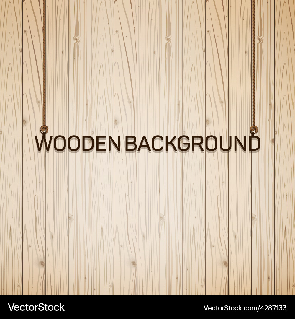Rustic Wood Plank Background Royalty Free Vector Image