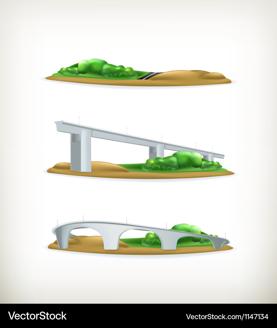 Architectural Elements & Structures Vector Image