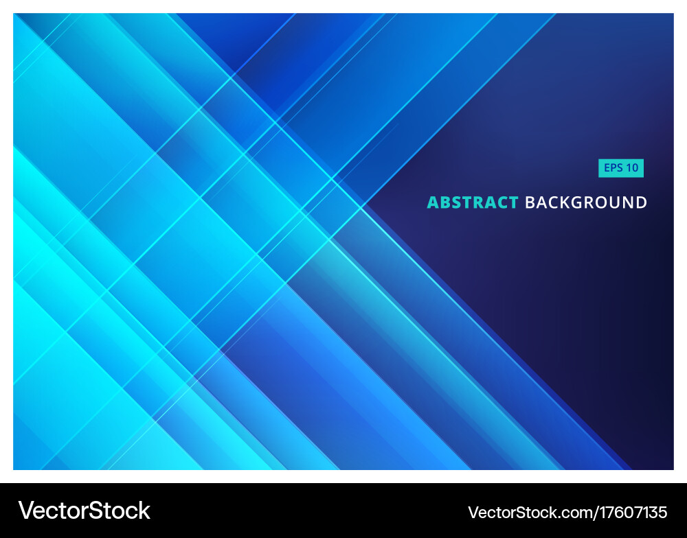 Dynamic Blue Diagonal Abstract Background vector image