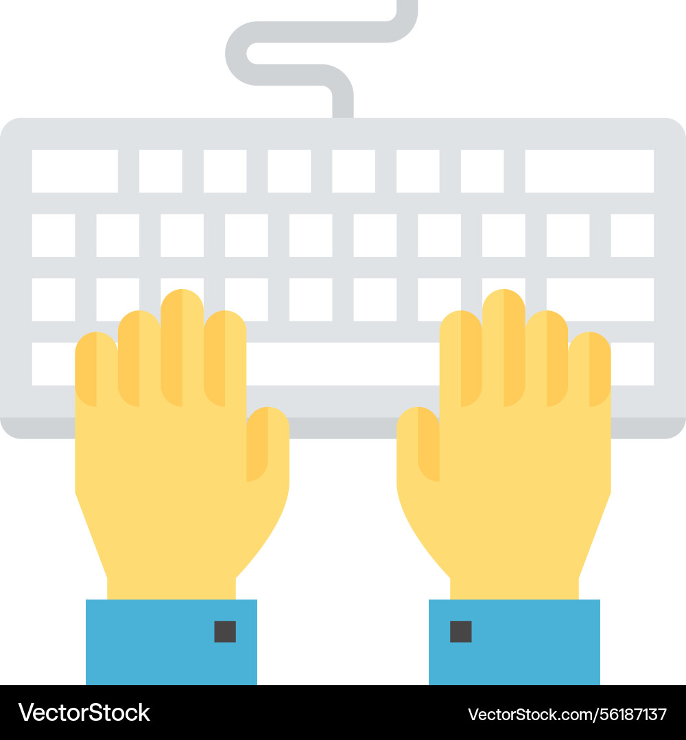 Program coding flat web icon Program coding flat web icon Vector Image