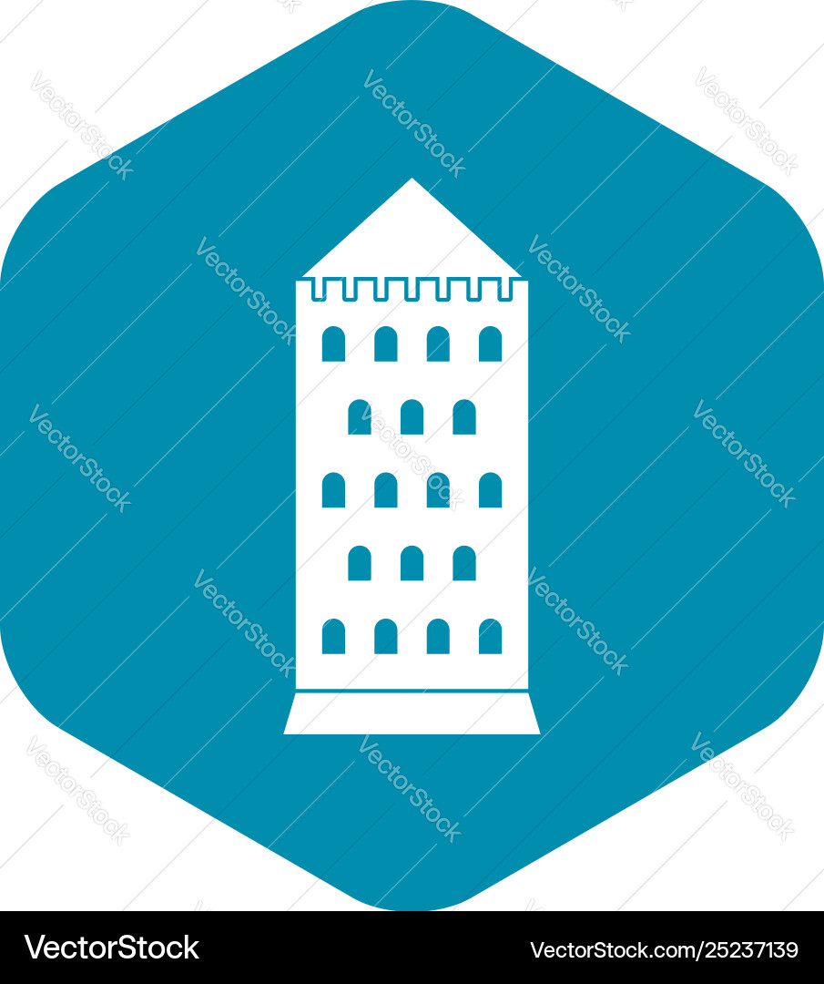 Ancient building icon simple style Ancient building icon simple style Vector Image