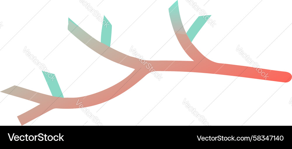 Rustic Tree Branches Vector Image