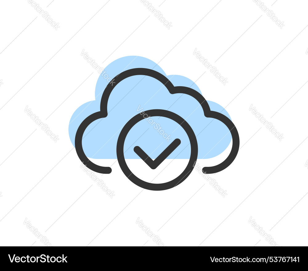 Cloud storage and data transfer icon computing Cloud storage and data transfer icon computing vector image