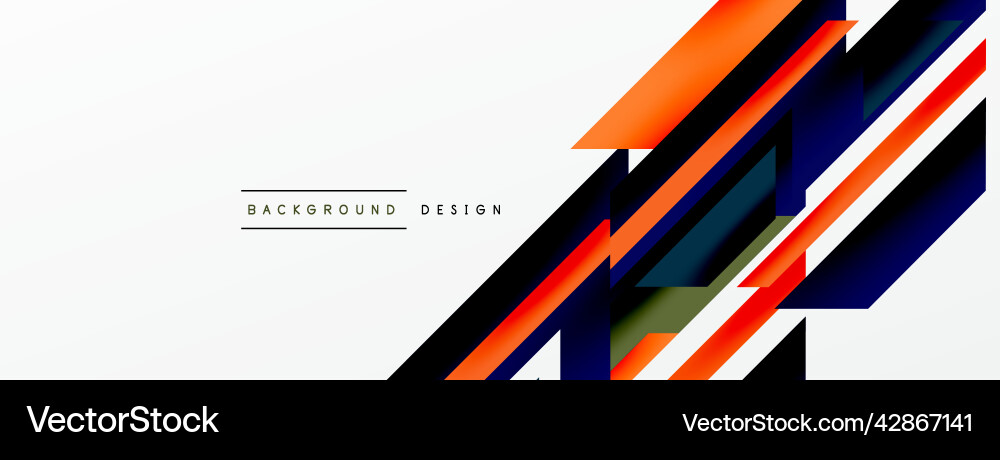 Dynamic Lines Abstract Background vector image