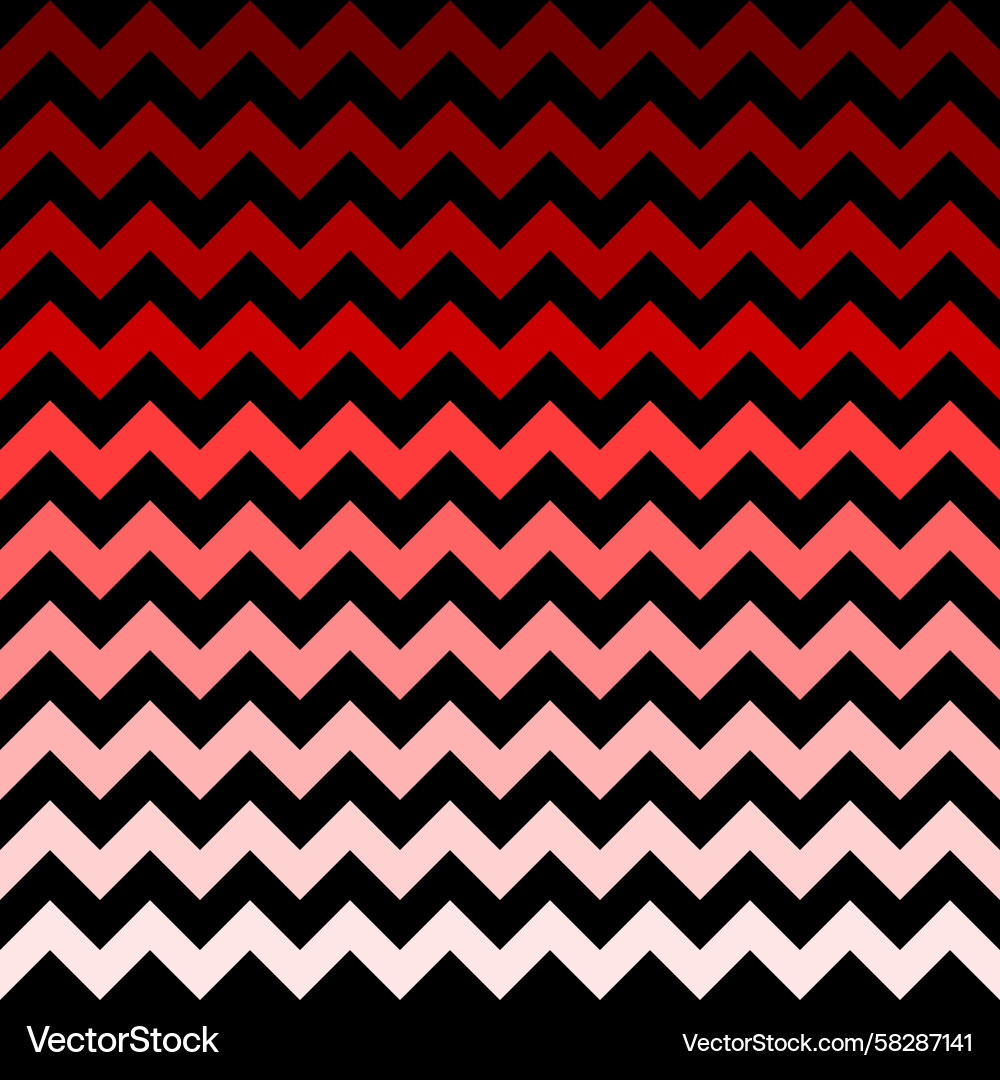Red Gradient Waves Pattern Vector Image
