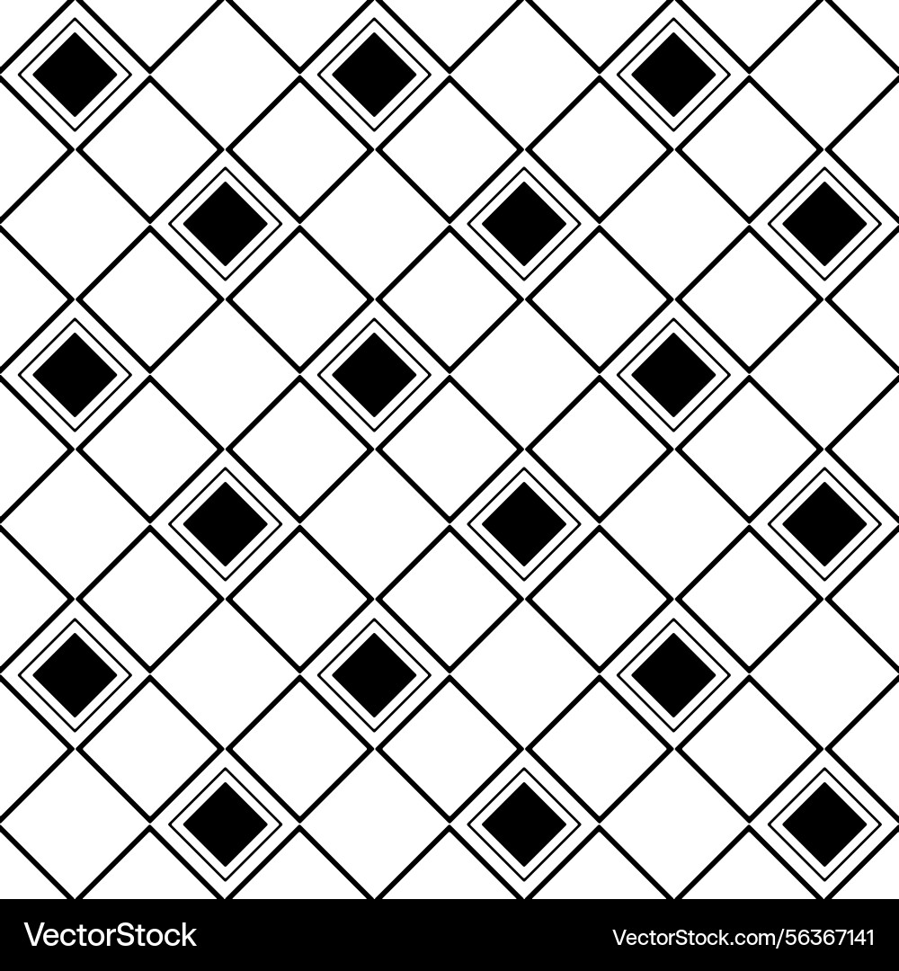 Seamless pattern abstract geometric background vector image