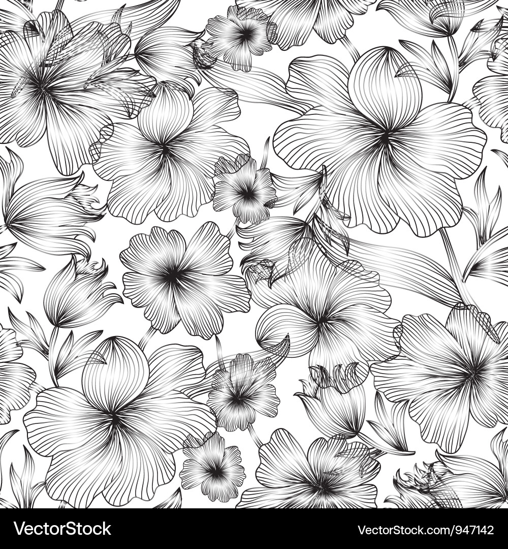 Seamless pattern vector image