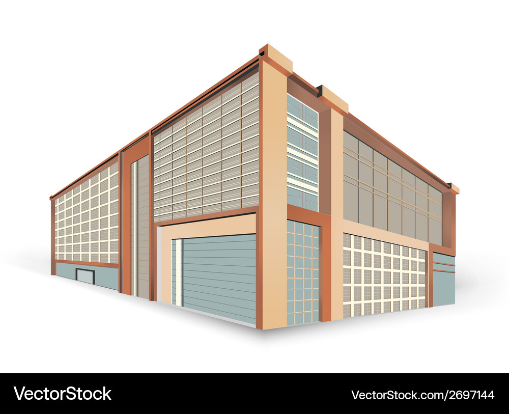 Building style scene Vector Image