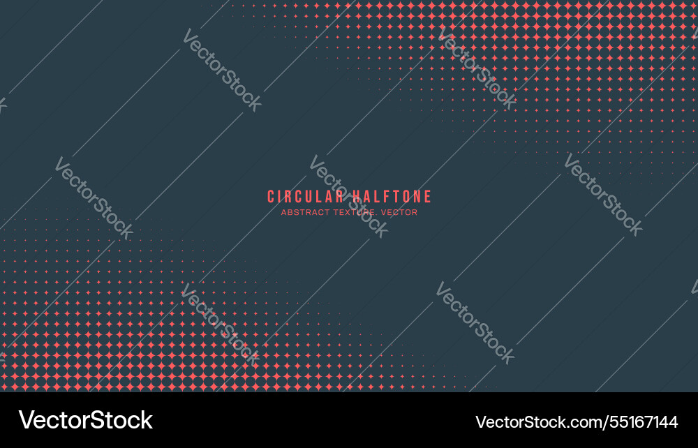 Circular half tone pattern faded twisted frame Circular half tone pattern faded twisted frame vector image