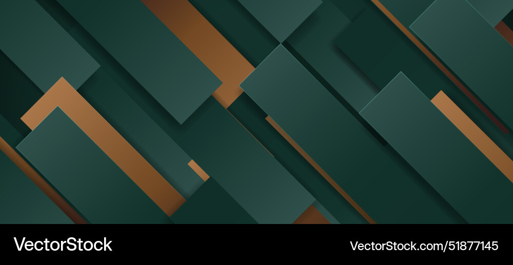 Abstrakter Hintergrund mit grün und gold geometrischen Abstrakter Hintergrund mit grün und gold geometrischen vektorbild