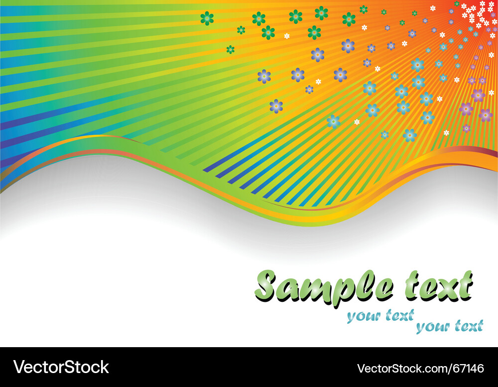 Spring background Vector Image