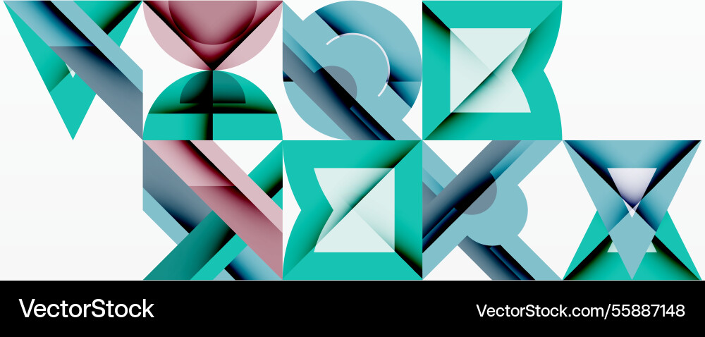 Circles squares lines abstract background Circles squares lines abstract background vector image