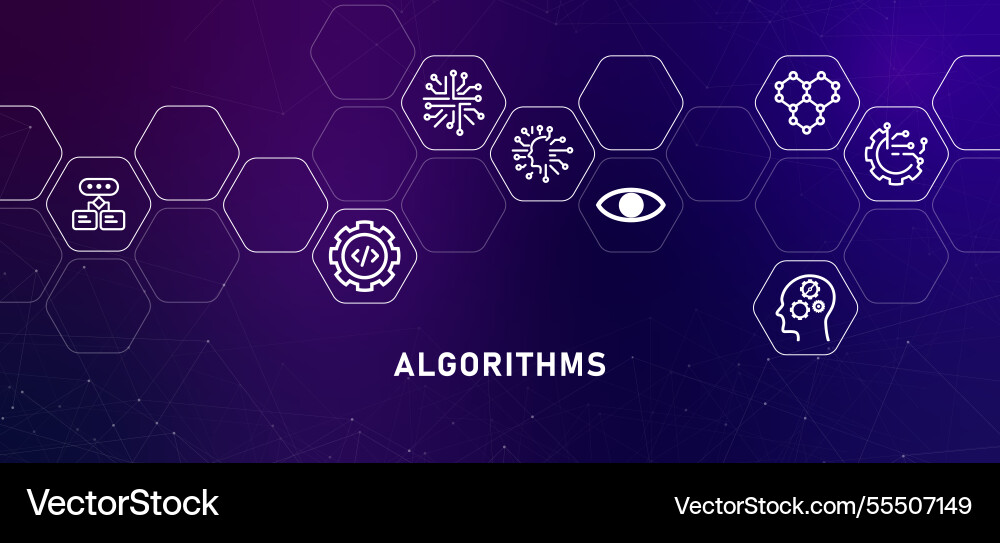 Ai artificial intelligence gradient header modern Ai artificial intelligence gradient header modern Vector Image