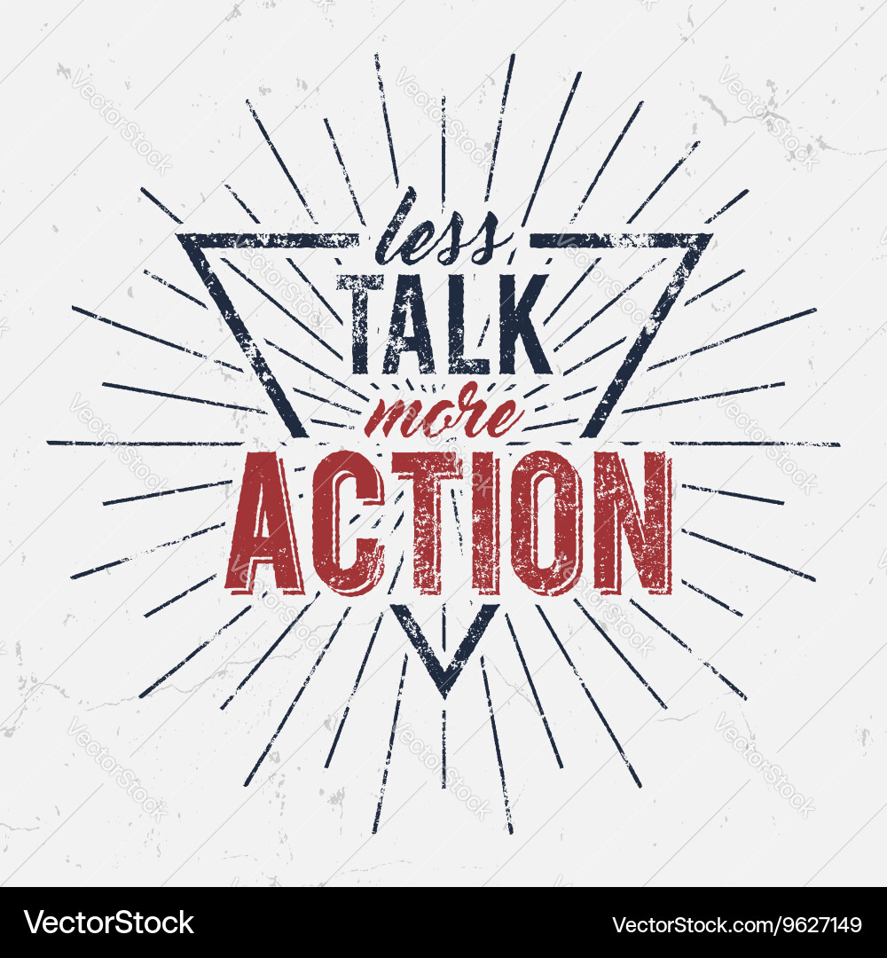 Inspirational typography quote poster motivation Vector Image