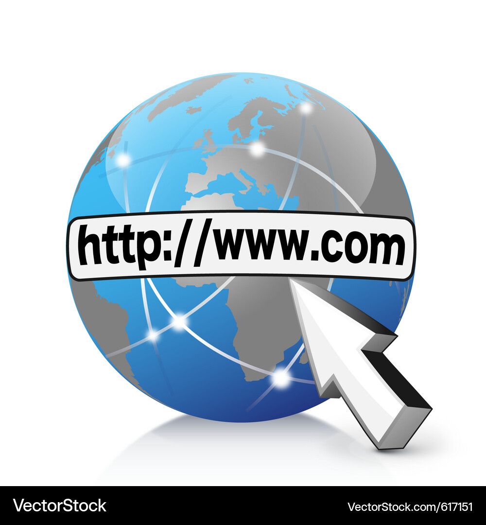 Global Network Connection Vector Image