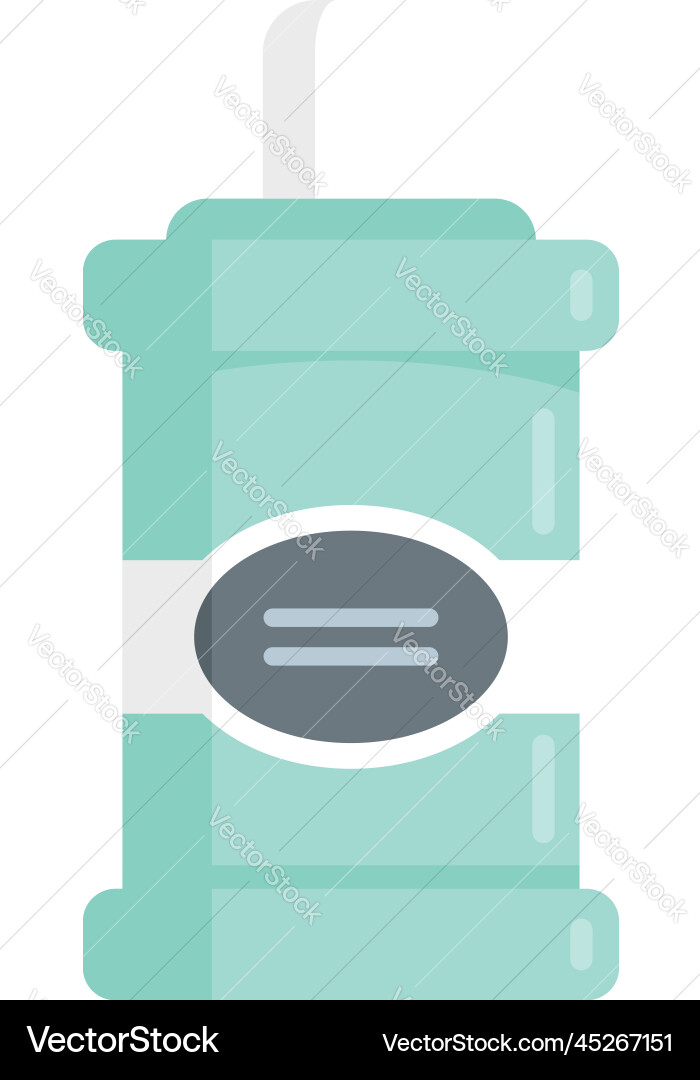 Mouthwash product icon flat mouth care Mouthwash product icon flat mouth care vector image