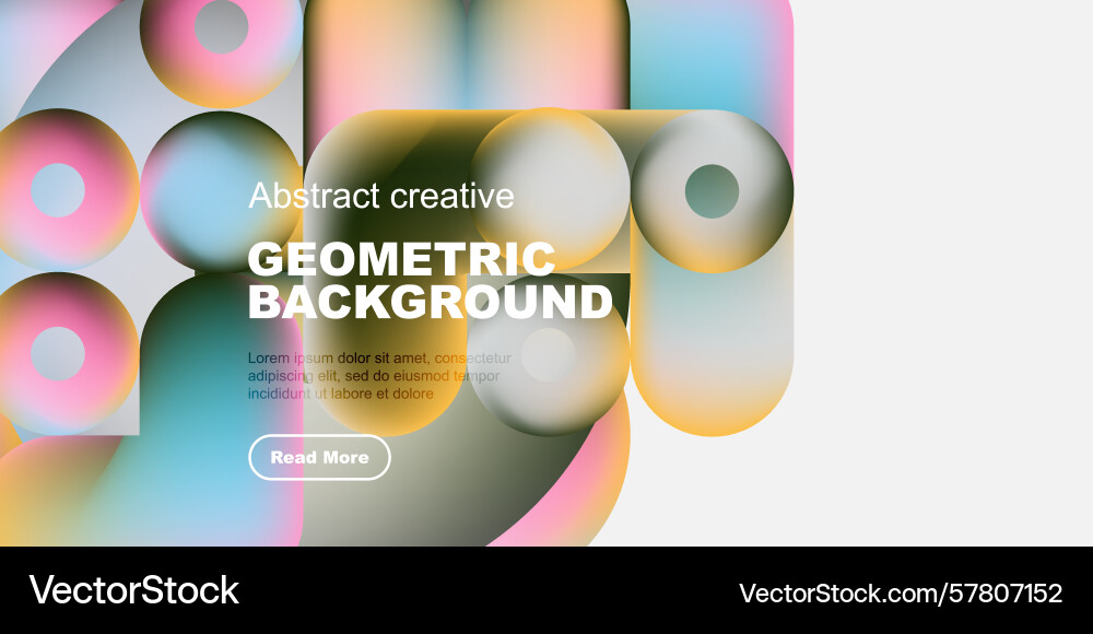 Abstract geometric shapes overlap creating Abstract geometric shapes overlap creating Vector Image
