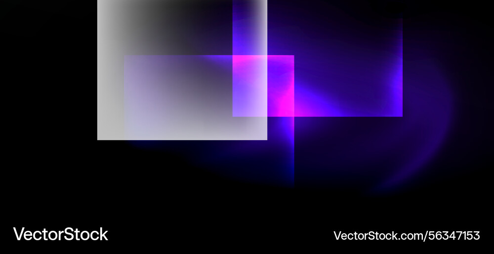Abstract composition featuring overlapping Vector Image