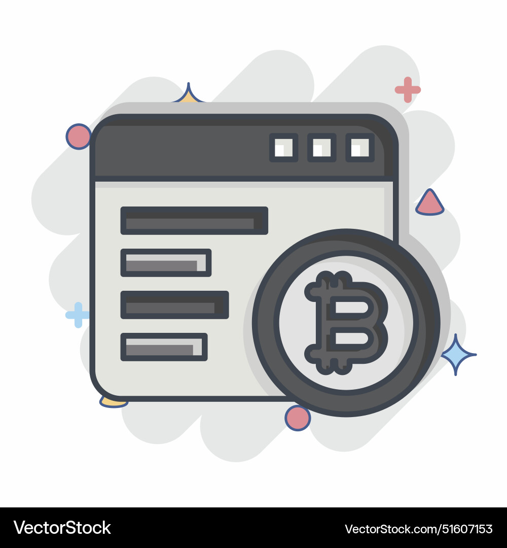 Icon mining software related to cryptography Icon mining software related to cryptography Vector Image