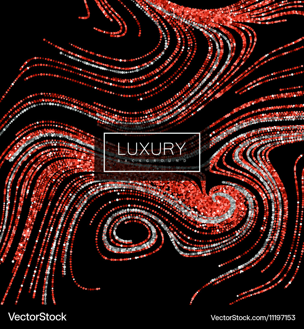 Luxury background with shiny ruby glitters Vector Image