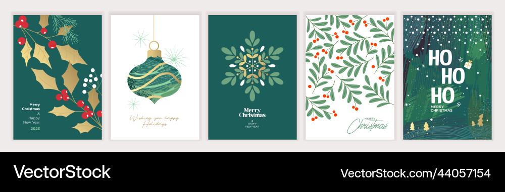 Merry christmas and happy new year Merry christmas and happy new year vector image