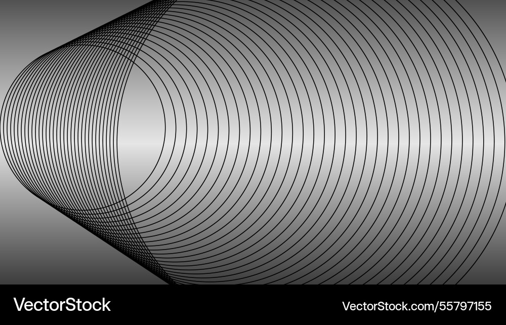 Abstract circle repeat pattern on background vector image