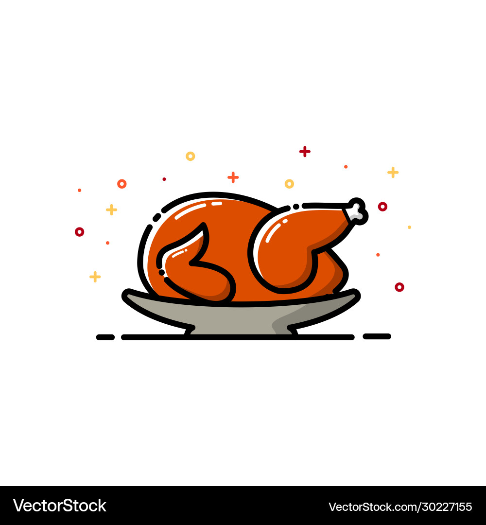 Chicken gegrillt mit mbe Stil Chicken gegrillt mit mbe Stil vektorbild