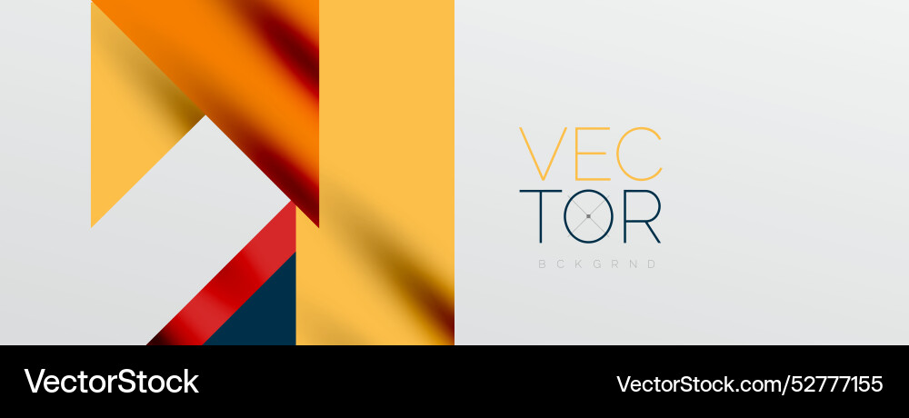 Dynamic lines and triangles Vector Image