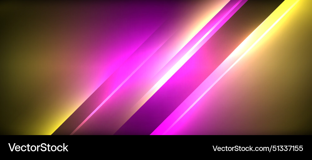 Neon dynamic diagonal light rays background Neon dynamic diagonal light rays background Vector Image