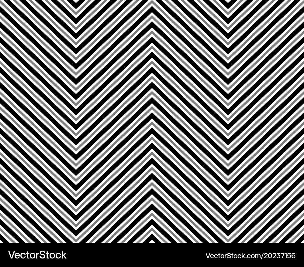 Seamless zigzag pattern vector image