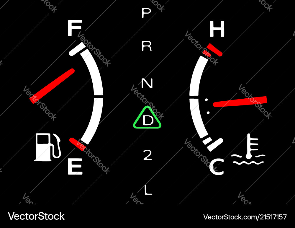 Engine parameters its all right Engine parameters its all right vector image