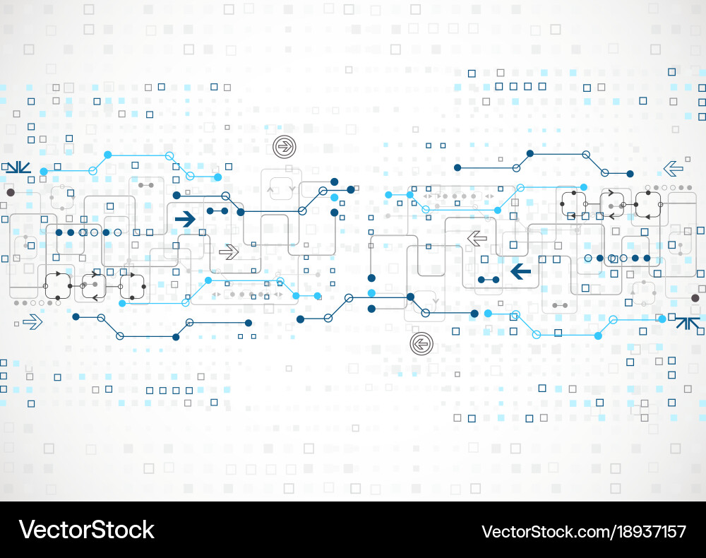Structure pattern technology backdrop vector image