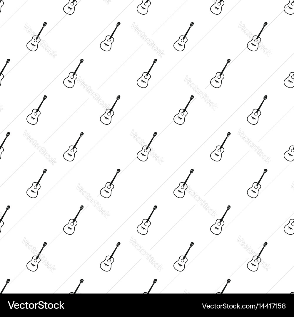 Charango pattern vector image