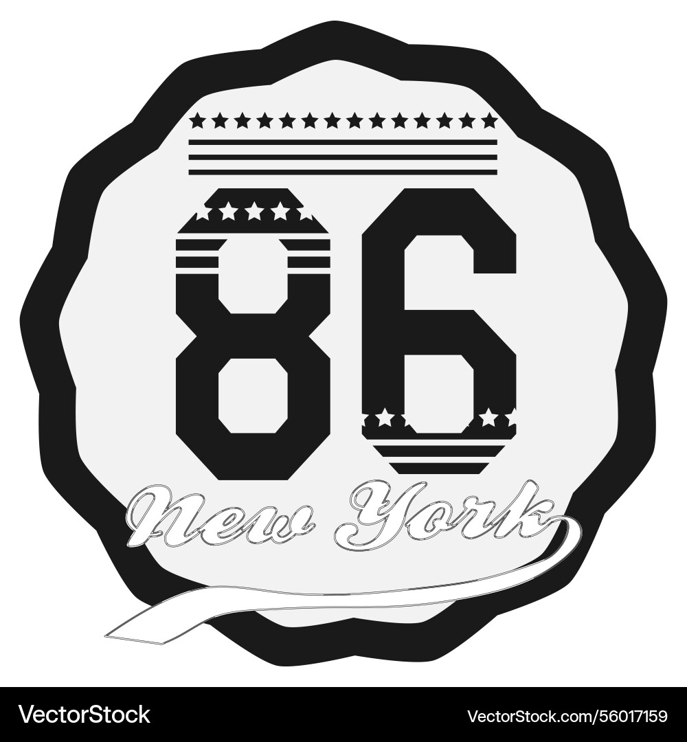 Modetypografie Grafik neue York Sport Modetypografie Grafik neue York Sport vektorbild