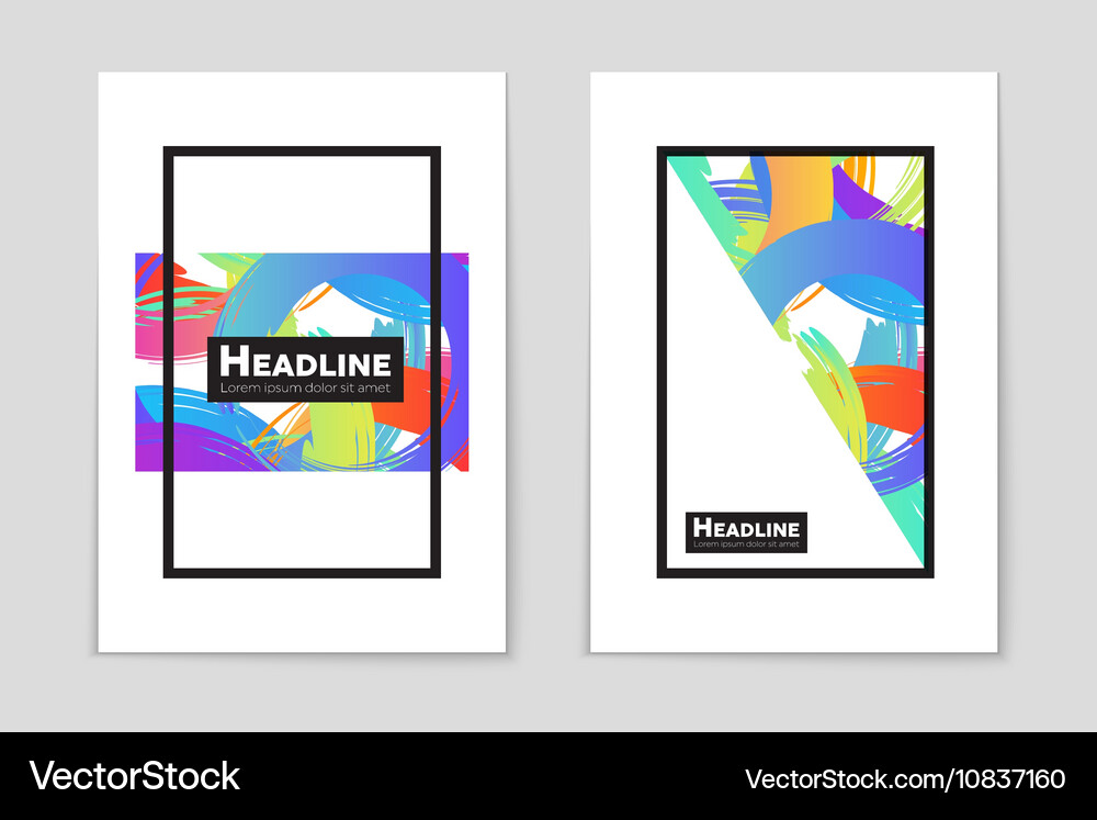 Abstract layout background for web Vector Image