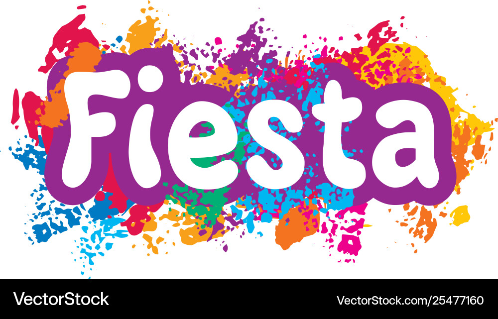 Abstract logo for fiesta Abstract logo for fiesta vector image