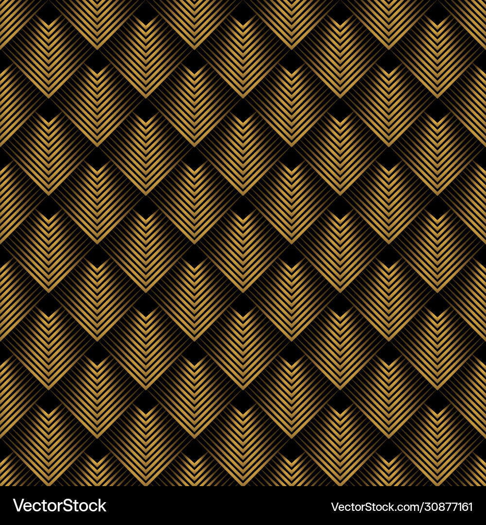 Abstract art deco lines background Royalty Free Vector Image