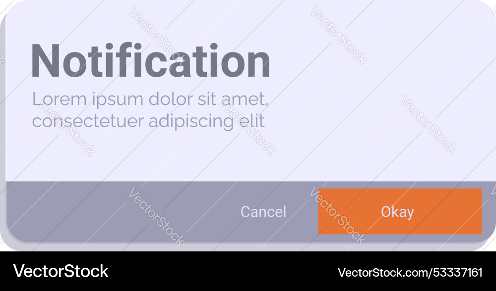 Anmeldung Popup mit Abbruch und okay Anmeldung Popup mit Abbruch und okay vektorbild