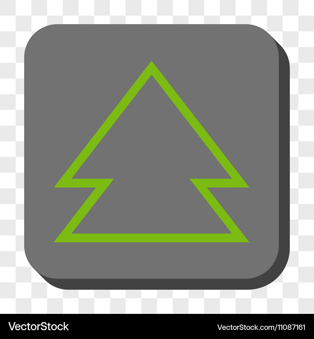 Direction up rounded square button Vector Image