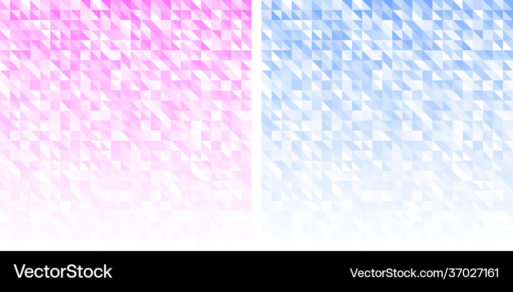 Geometric background set triangle pattern Geometric background set triangle pattern vector image