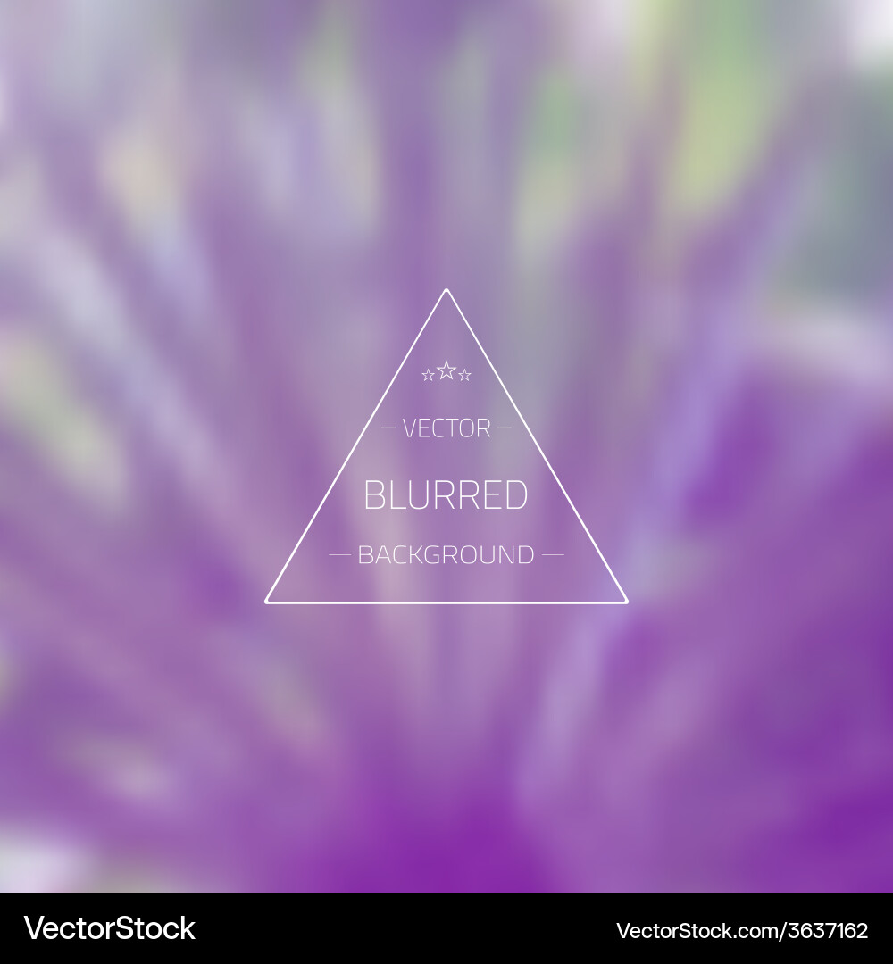 Abstract tree gradient mesh blurred background Vector Image