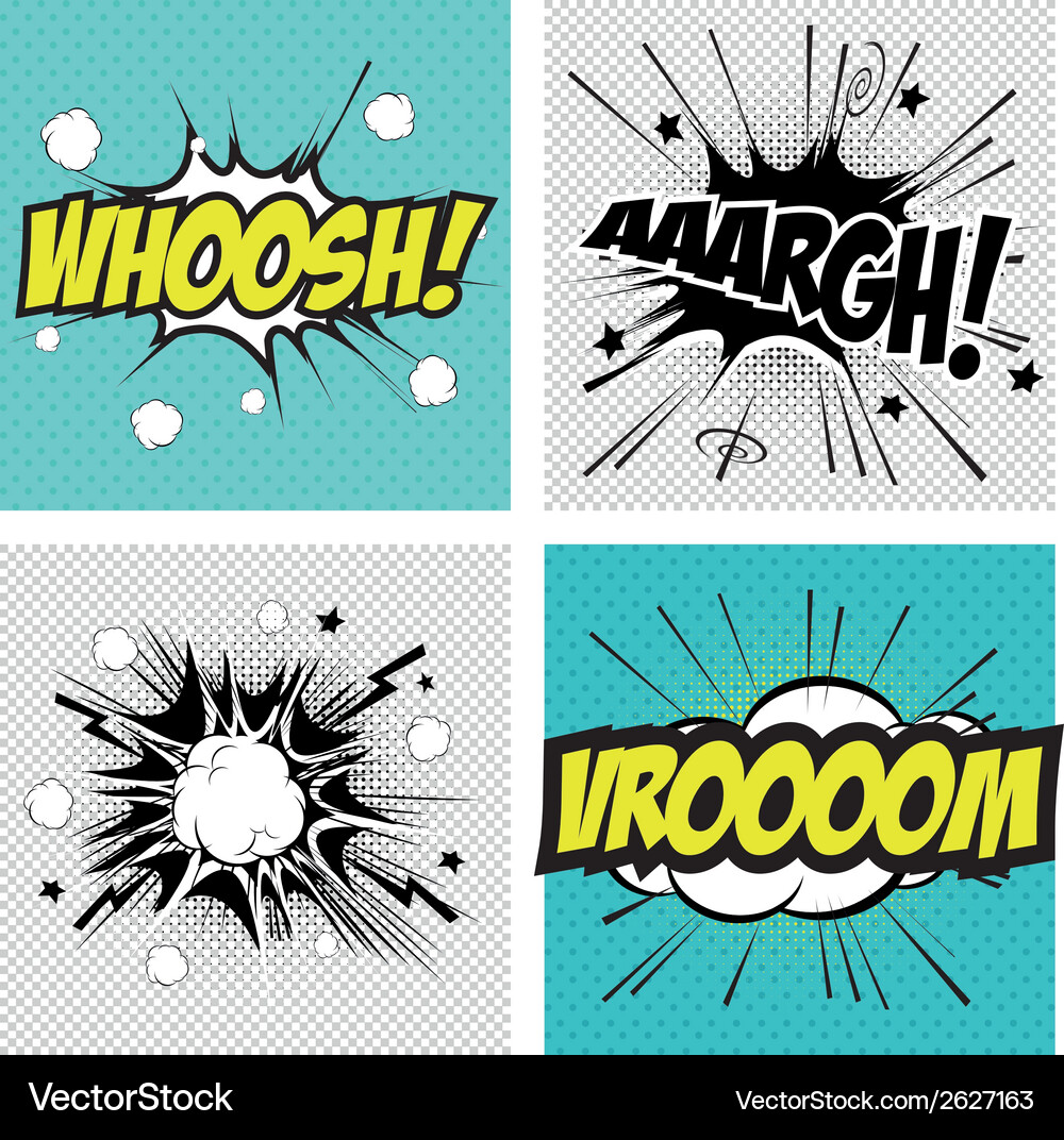 Different pop art objects on a special background Vector Image