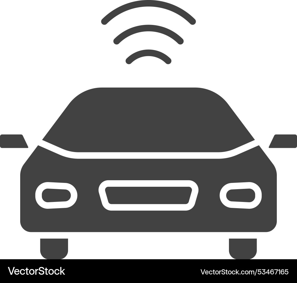 Autonomous icon image Vector Image
