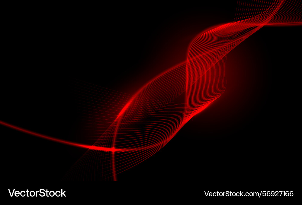 Abstract red lines light wave curve motion Abstract red lines light wave curve motion vector image