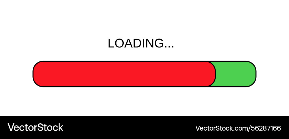 Christmas loading progress graph funny xmas Christmas loading progress graph funny xmas vector image